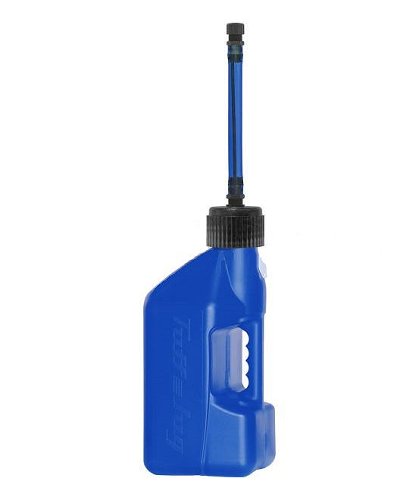 Tuff Jug gasoline can 10L blue, with auto stop filling hose