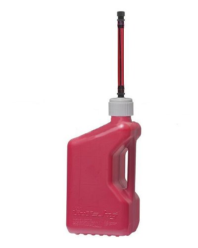 Tuff Jug gasoline can 20L, red with auto-stop filling hose