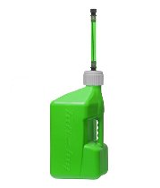 Tuff Jug gasoline can 20L, green with Auto-Stop filling hose