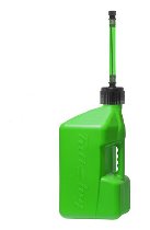 Tuff Jug gasoline can 20L, green with Auto-Stop filling hose