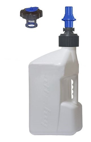 Tuff Jug Gas Can Race Kit, 20L white, with Quick Cap and