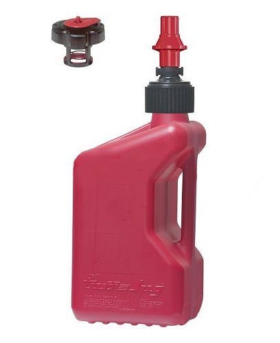 Tuff Jug Gasoline Can Race Kit, 20L red, with Quick Cap and