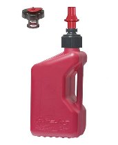 Tuff Jug Gasoline Can Race Kit, 20L red, with Quick Cap and