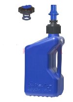 Tuff Jug Gas Can Race Kit, 20L blue, with quick cap and