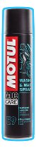 MOTUL Wash & wax E9 (aerosol), 400 ml