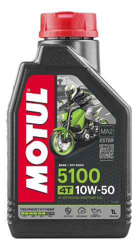 MOTUL huile moteur 5100 4T 10W50, 1 litre