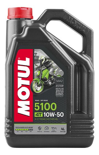 MOTUL Engine oil 5100 4T 10W50, 4 liter