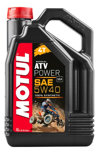 MOTUL Engine oil ATV Power 5W40 4T, 4 liter