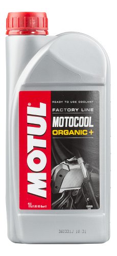 MOTUL Motocool líquido refrigerante, rojo, FL, 1 l