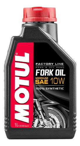 MOTUL aceite de horquilla FL Medium, 10W, 1 litro