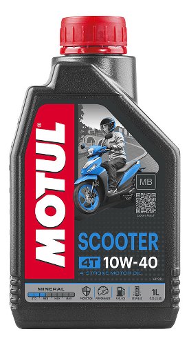 MOTUL Engine oil Scooter 4T 10W40 MB, 1 liter