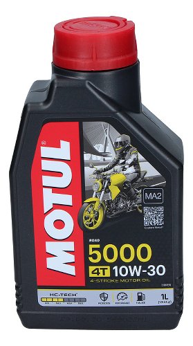 MOTUL Engine oil 5000 4T 10W30, 1 liter