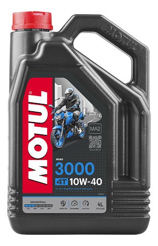 MOTUL aceite de motor 3000 4T 10W40, 4 litros