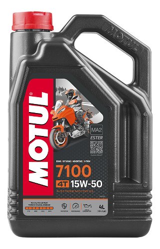 MOTUL Engine oil 7100 4T 15W50, 4 liter