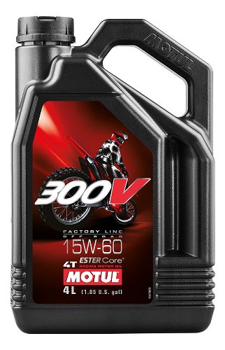 MOTUL Motoröl 300V 4T FL Off Road 15W60, 4 Liter