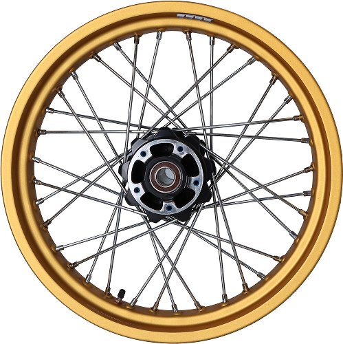 Ducati Spoke wheel front gold 3x19 conversion - Desert Sled