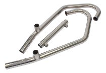 Moto Guzzi Manifold kit, stainless steel 32 mm (cross over