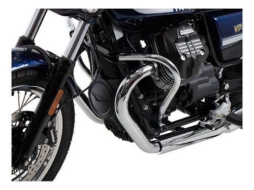 Hepco & Becker protector de motor, cromo - Moto Guzzi V7