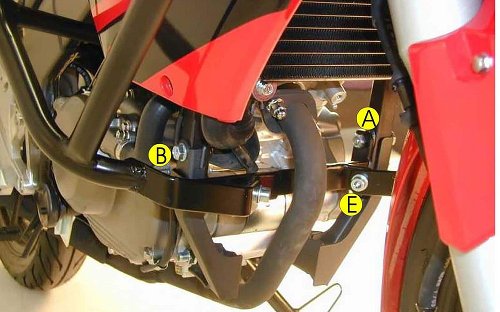 Hepco & Becker Engine protection bar, Black - Honda CBR 125