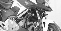 Hepco & Becker Engine protection bar, Black - Honda NC 700 X