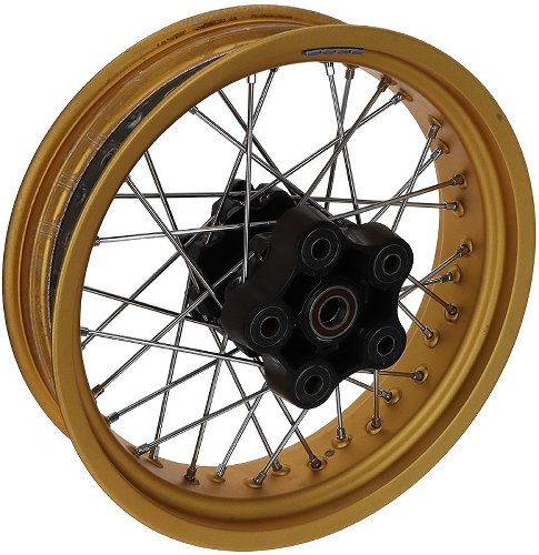 Ducati Spokewheel rear 4,50x17 gold conversion - Desert Sled