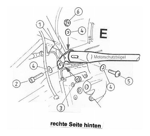 Hepco & Becker Engine protection bar, Silver - BMW R 850 GS