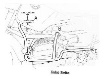 Hepco & Becker Engine protection bar, Silver - BMW R 850 GS