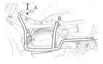 Hepco & Becker Engine protection bar, Black - BMW R 1150 GS