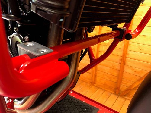 Hepco & Becker Engine protection bar, Red - BMW F 800 GS