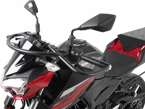 Hepco & Becker Upper front protection bar, Black - Kawasaki