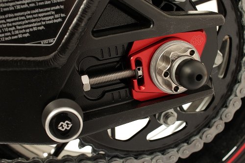 Gilles AXB Kettenspanner, rot - Yamaha YZF-R1/M