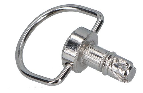 SD-Tec Quick release fasteners set of 5, 14mm, silver, with