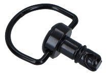 SD-Tec Quick release fasteners set of 5, 14mm, black, with