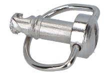 SD-Tec Quick release fasteners set of 5, 19mm, silver, with