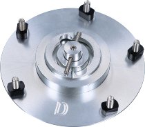 SD-Tec Racing-Tankdeckel mit Schnellverschluss, silber