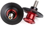 SD-Tec Bobbins, adapter for mounting stand M6 red ( pair )