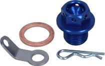 SD-Tec Oil Drain Plug magnetic blue M14x12mm x1,25 Suzuki