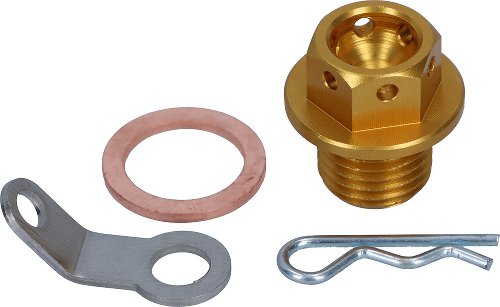 SD-Tec oil drain plug magnetic gold M14x12mm x 1,5mm