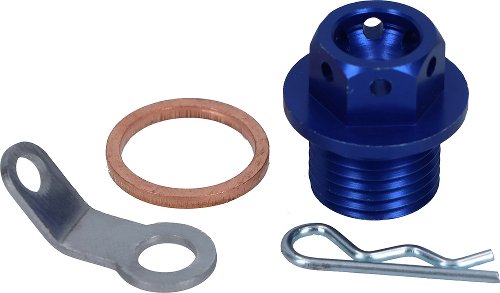 SD-Tec oil drain plug magnetic blue M16x12mm x 1,5mm BMW