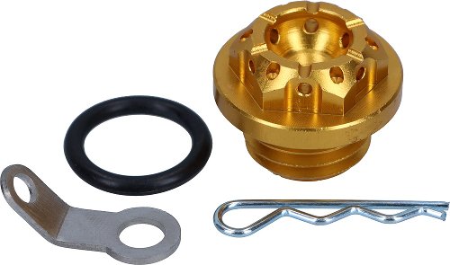 SD-Tec oil filler plug gold M20x2,5mm Ducati/