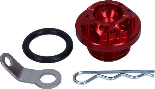 SD-Tec Öleinfüllschraube rot M20x2,5mm Ducati/