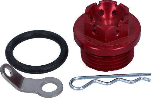 SD-Tec Öleinfüllschraube rot M24 x 2,0mm BMW S1000RR