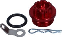 SD-Tec oil filler plug red M25 x 1,5mm Aprilia / MV