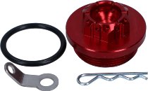 SD-Tec Oil filler plug red M34 x 1,5mm