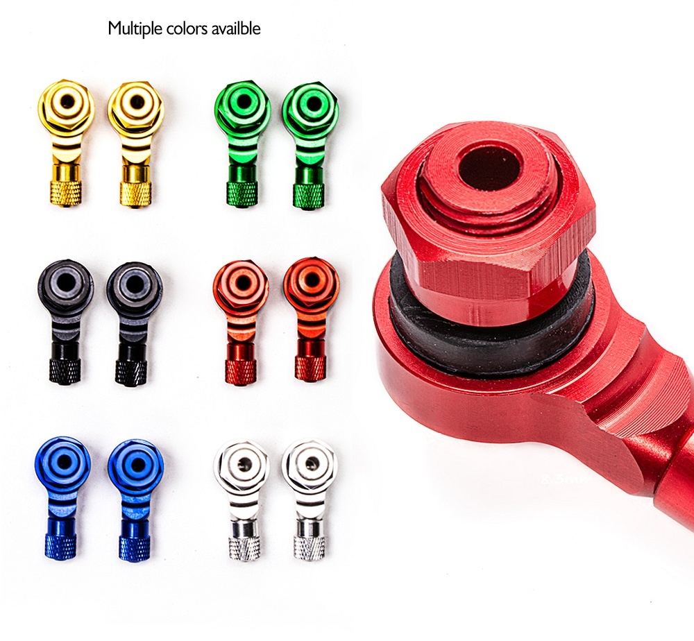SD-Tec Winkelventile 11,3 mm, rot, Ducati/Aprilia/KTM/MV/Triumph