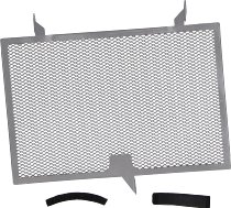 SD-Tec radiator grille silver Yamaha Fazer 800 FZ8 2011-2013