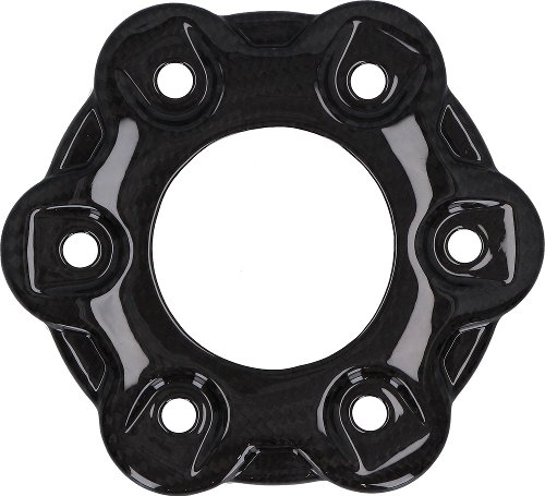 CarbonAttack Rear Crankset cover glossy, Ducati Panigale V4