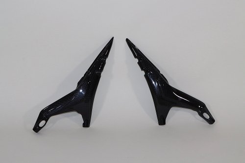 CarbonAttack Seat side panels for subframe glossy, Ducati