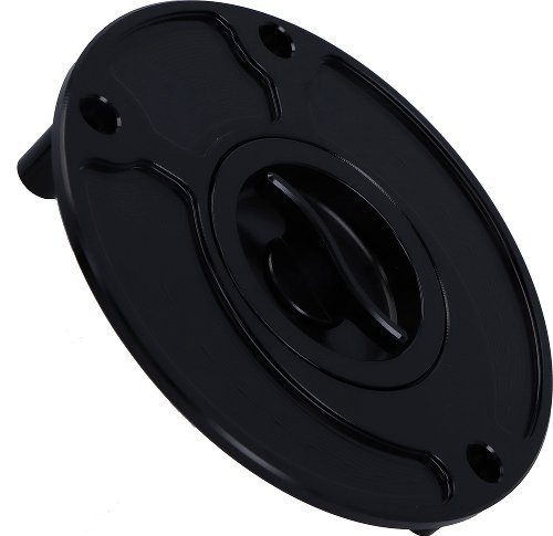 SD-Tec Racing tank cap with quick-release fastener, black