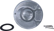 SD-Tec Racing-Tankdeckel mit Schnellverschluss, silber Honda